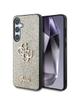 GUESS futerał do SAMSUNG S25 GUHCS25SHG4SGD (Fixed Glitter Big 4G) złoty