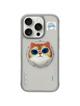 NIMMY futerał GLASSES COOL CAT kompatybilny z MagSafe do IPHONE 16 Pro Max szary