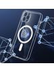 Futerał CLEAR MAG COVER z ochroną aparatu kompatybilny z MagSafe do IPHONE 12 transparentny