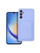 Futerał CARD CASE do SAMSUNG A34 5G fioletowy