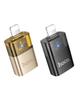 Adapter OTG Lightning do USB A Hoco UA36 czarny transparentny
