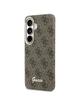 GUESS futerał do SAMSUNG S26 GUHMS26S5P4FWMSW (4G Script MagSafe) brązowy