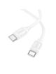 Kabel USB C do USB C Hoco PD 5A 240W 1 m X115 biały