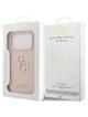 GUESS futerał do IPHONE 17 Pro GUHCP17LSC4GSMP (Silicone W/ Big 4G Script) różowy