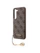 GUESS futerał do SAMSUNG S24 GUHCS24SGF4GBR (4G Charm) brązowy