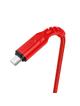 Kabel USB A do Micro USB Hoco 2,4A 1 m X59 czerwony