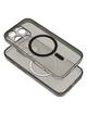 Futerał Clear Mag Cover (camera protection) zgodny z  MagSafe do iPhone 14 black glitter