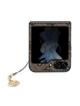 GUESS futerał do SAMSUNG Z Flip 5 GUHCZF5GF4GBR (4G Charm) brązowy