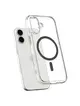 SPIGEN futerał ULTRA HYBRID MAG kompatybilny z MagSafe do IPHONE 17 clear graphite