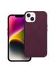 Futerał WOVEN MAG COVER kompatybilny z MagSafe do IPHONE 14 burgundowy