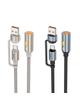 Kabel USB A / USB C do zapalniczka samochodowa Hoco 0,3 m UA38B czarny