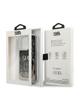 KARL LAGERFELD futerał do IPHONE 13 Pro KLHCP13LLGGKBK (Liquid Glitter Gatsby Ikonik) czarny