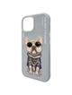 NIMMY futerał GLASSES COOL DOG do IPHONE 15 szary