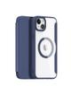 DUX DUCIS kabura SKIN X PRO kompatybilna z MagSafe do IPHONE 15 Plus niebieska