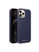 ROAR futerał LEATHER MAG kompatybilny z MagSafe do IPHONE 12 Pro Max Granatowy