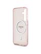 GUESS futerał do SAMSUNG S25 GUHMS25SHFGEREP (Magnetic IML Glitter Circle) różowy