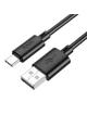 Kabel USB A do USB C Hoco 3A 2 m X88 czarny