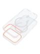 Futerał GO ORANGE kompatybilny z MagSafe do IPHONE 17 transparentny