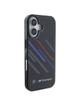 BMW futerał do IPHONE 16 BMHCP16S23HTRAK (Motorsport IML Random Stripes) black