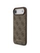 GUESS futerał do IPHONE 17 Air GUHCP17MG4GFBR (PU 4G Classic) brązowy