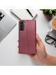 Kabura SMART MAGNETO do SAMSUNG A54 5G burgundowy