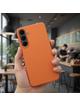 Futerał do Samsung S26 Kevlar zgodny z MagSafe pomarańczowy