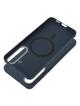Futerał KEVLAR kompatybilny z MagSafe do SAMSUNG A36 niebieski