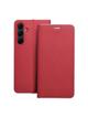 Kabura LUNA Book Carbon do SAMSUNG A35 5G czerwony