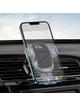 Uchwyt na telefon do samochodu grawitacyjny Hoco do kratki H7 czarny