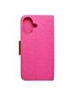 Kabura do IPHONE 16 Canvas Book różowy