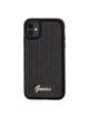 GUESS futerał do IPHONE 11 GUHCN61PSFDGSK (Sequin Script Metal) czarny