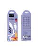 Kabel USB A do Lightning Hoco 2,4A silikonowy 1 m X124 biały