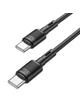Kabel USB C do USB C Hoco PD 3A 60W 1 m X83 czarny
