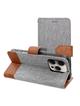 Kabura JEANS Book do IPHONE 16 Pro Max szary