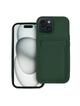 Futerał CARD CASE do IPHONE 15 zielony