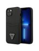 GUESS futerał do IPHONE 13 Mini GUHCP13SPSATPK (Saffiano Double Card Triangle) czarny