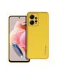 Futerał LEATHER CASE skórzany do XIAOMI Redmi Note 12 4G żółty