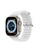 DUX DUCIS pasek OCEAN WAVE silikonowy do Apple Watch 42 / 44 / 45 mm biały