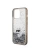 KARL LAGERFELD futerał do IPHONE 13 Pro Max KLHCP13XLKCNSK (Liquid Glitter C) transparentny