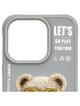 NIMMY futerał COOL&CUTE 2.0 Bear do IPHONE 15 Pro Max szary