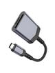 Czytnik kart SD / TF Hoco USB C UA25 szary