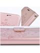 Kabura MEZZO Book do IPHONE 12 / 12 PRO drzewo złoty róż