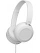 Słuchawki przewodowe nagłowne jack 3,5mm z mikrofonem JVC HA-S31M-W-E białe