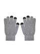 Rękawiczki do ekranów dotykowych TRAINGLE szare męskie