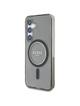 GUESS futerał do SAMSUNG S25 GUHMS25SHFGEREK (Magnetic IML Glitter Circle) czarny