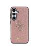 GUESS futerał do SAMSUNG S25 Plus GUHCS25MHG4SGP (Fixed Glitter Big 4G) różowy