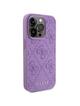 GUESS futerał do IPHONE 15 Pro GUHCP15LP4EPMU (Quilted 4G Classic) jasny fiolet