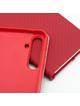 Kabura LUNA Book Carbon do SAMSUNG A13 4G czerwony