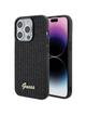 GUESS futerał do IPHONE 15 Pro GUHCP15LPMSDGSK (Disco Script Metal) czarny