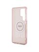 GUESS futerał do SAMSUNG S25 Ultra GUHMS25LPFTDTEP (Magnetic IML Rhinestones) różowy